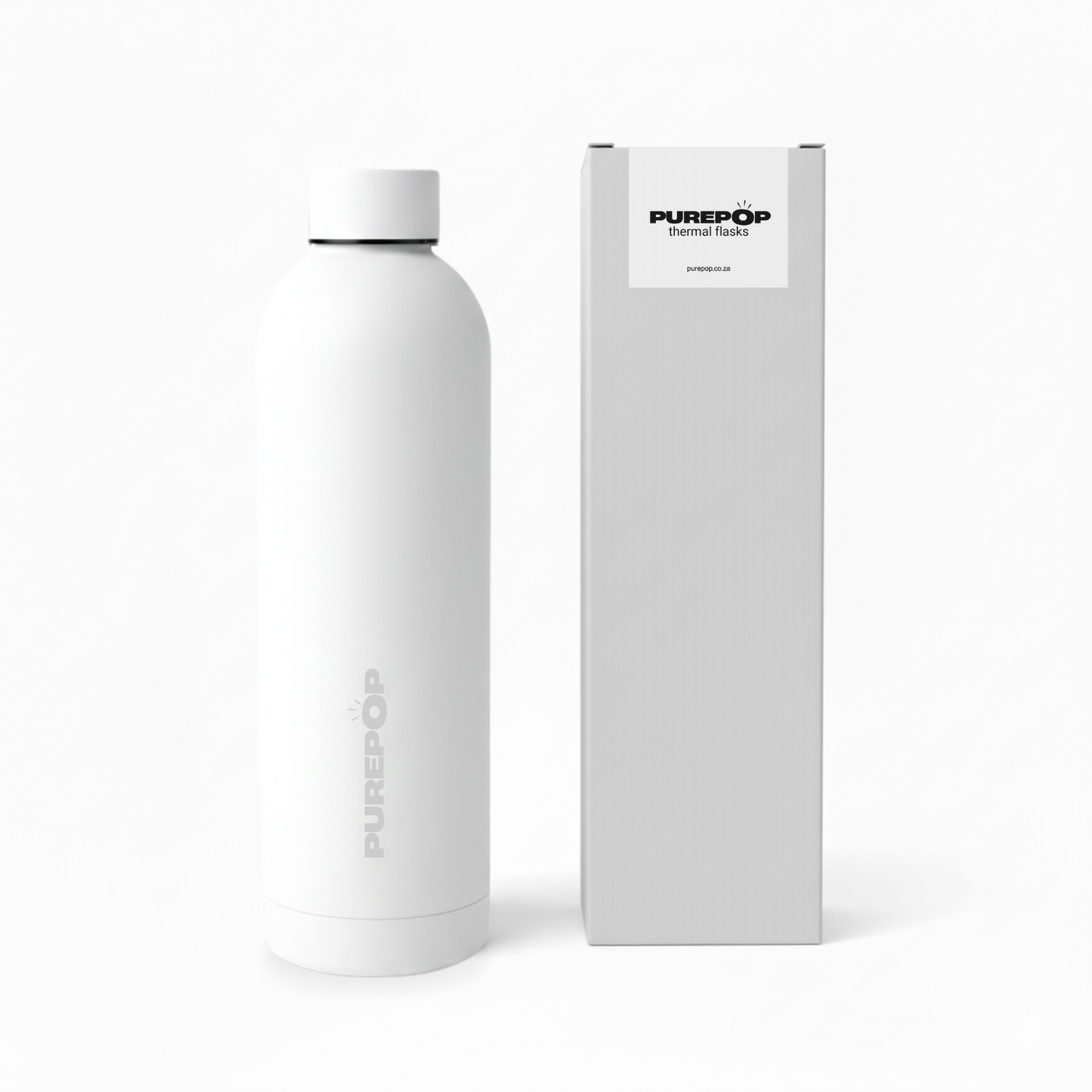 Core Series Flask | Frost White