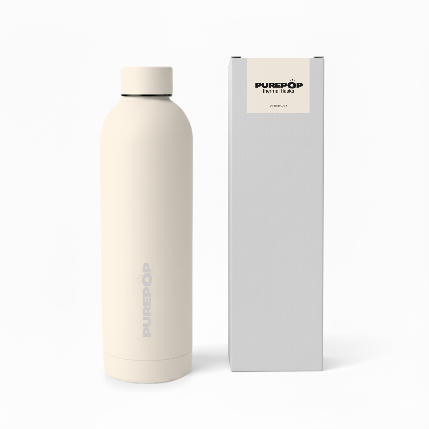 Core Series Flask | Pebble White *NEW*